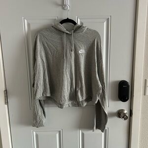 Nike Heather Gray Hoodie
